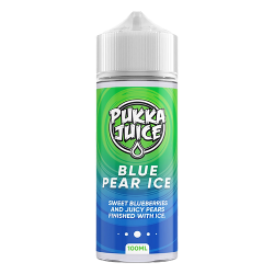 Pukka Juice Blue Pear Ice 100ml Shortfill E-Liquid