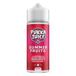 Pukka Juice Summer Fruits 100ml Shortfill E-Liquid