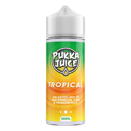 Pukka Juice Tropical 100ml Shortfill E-Liquid